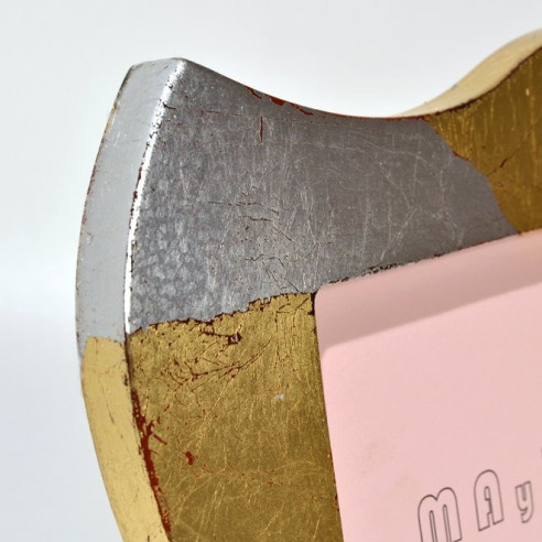 Portafotos moderno Oro y Plata