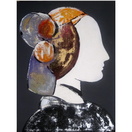 CUADRO DAMA MEDIEVO I