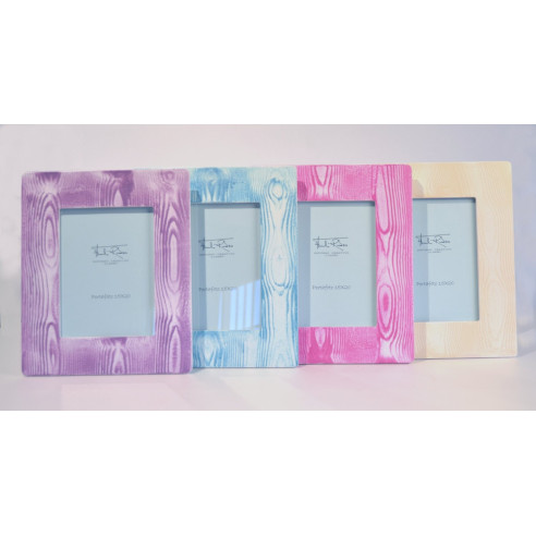 Marco Portafotos beteado azul