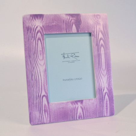 Marco Portafotos beteado lila