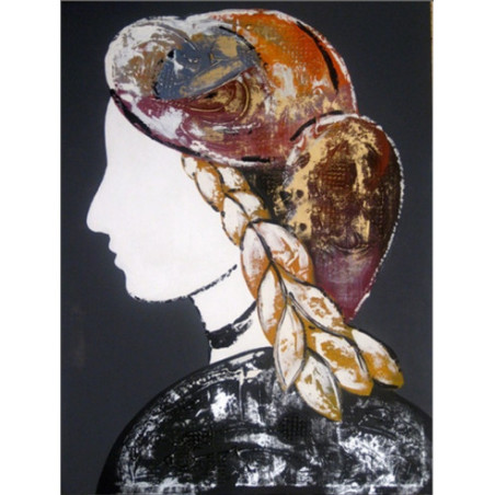 CUADRO DAMA MEDIEVO II