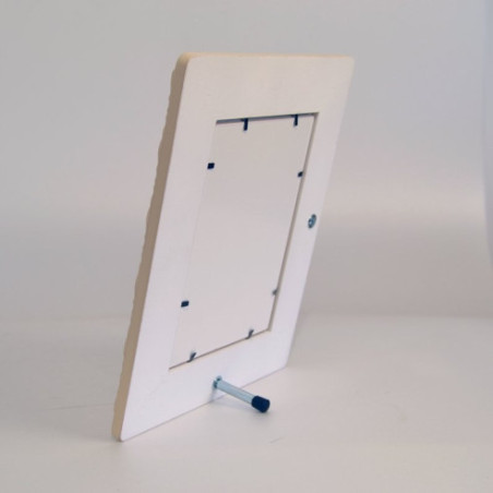 Portafotos Marfil Decapé y Tallado