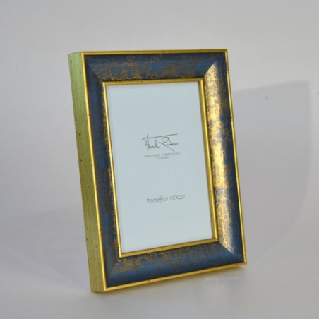 Marco para fotos madera policromada