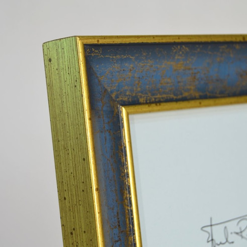 Marco para fotos madera policromada