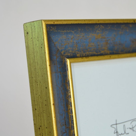 Marco para fotos madera policromada