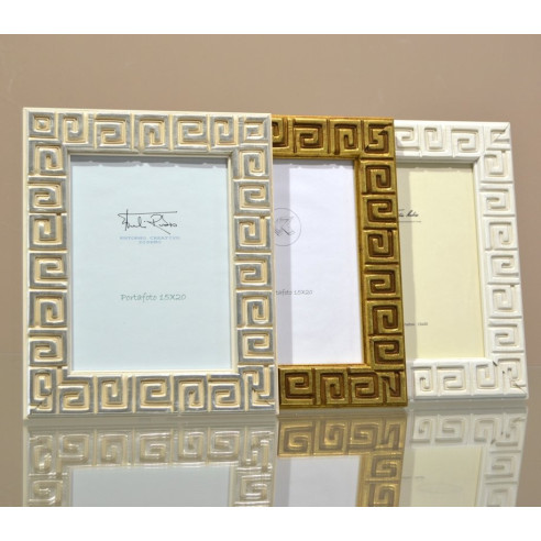 Marco portafotos GRECA dorado