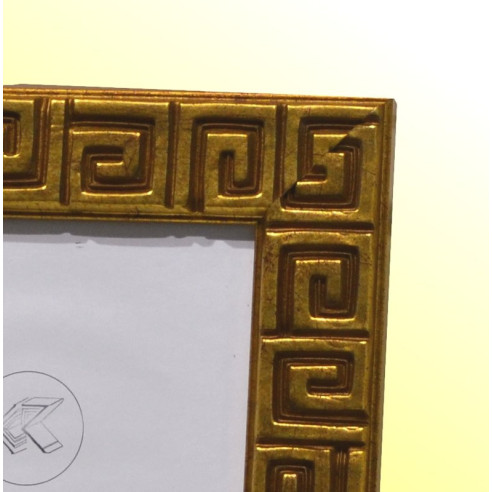 Marco portafotos GRECA dorado