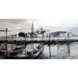Cuadro con paisaje de Venecia II