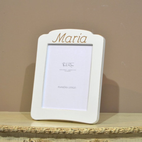 Portafotos 15x20 grabado con tu nombre
