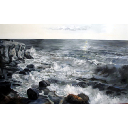 Cuadro paisaje marino II