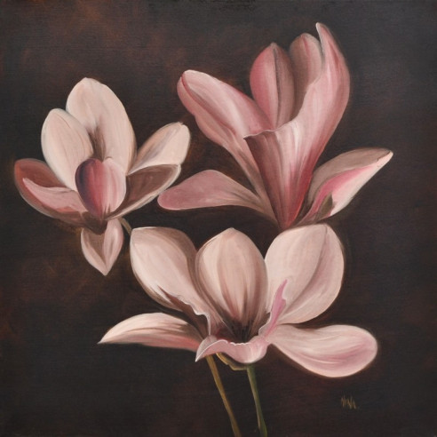 Cuadro con Magnolias II