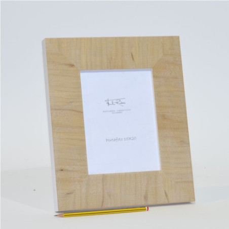 Marco para fotos Chapa de madera natural