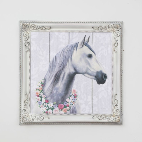 Cuadro Spirit Stallion, Yegua con collar, Marco Isabelino