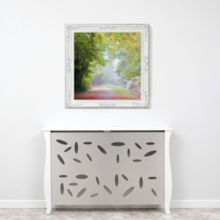 Cuadro Paisaje Otoñal marco Isabelino Blanco decapé