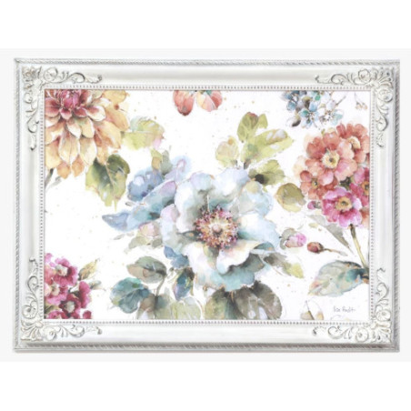 Cuadro Nenúfares marco Estilo Isabelino