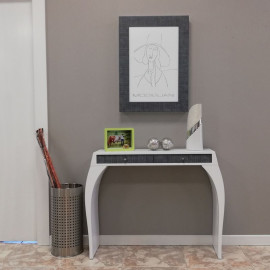 Consola blanca y Gris Ceniza 2