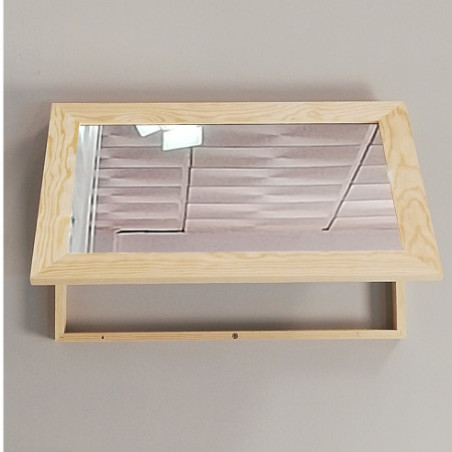 Tapa contador Espejo Madera sin decorar