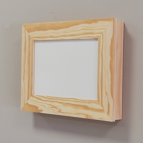 Tapa contador con Espejo y Madera sin decorar