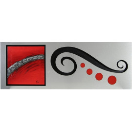 CUADRO ALUMINIO - ROJO