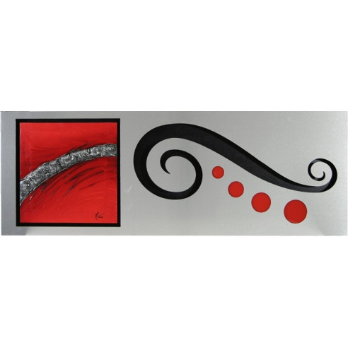 CUADRO ALUMINIO - ROJO