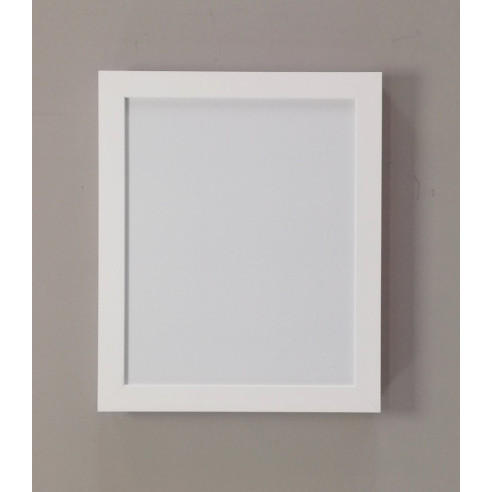 Tapa contador Blanco Satinado 