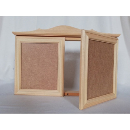 Caja cubrecontador en madera natural para pintar en casa