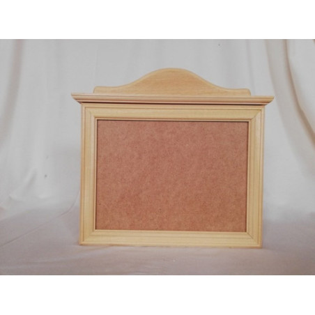 Cubre contador en madera natural para pintar en casa