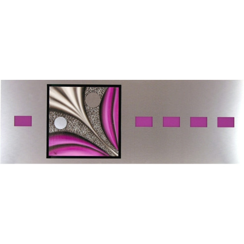 CUADRO ALUMINO - MORADO