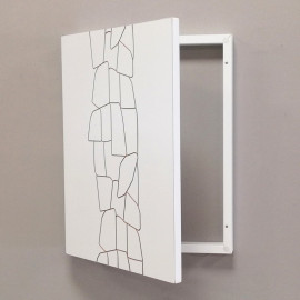 Cubre contador DM blanco EL MURO 2