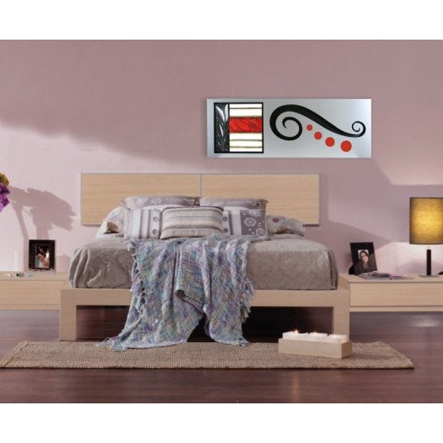 CUADRO ACERO - NARANJA