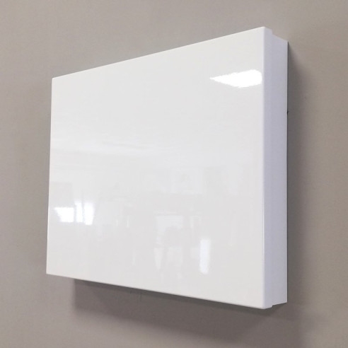 Cubre Contador Lacado Blanco Brillo