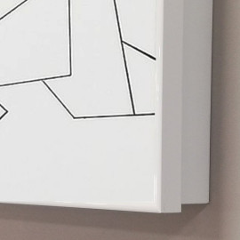 Cubrecontador  blanco Grabado MURO 2