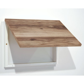 Tapa contador Melamina Madera nogal  2