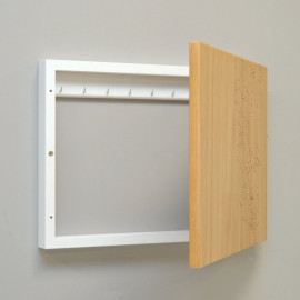 Tapacontador madera roble natural hojas parra 2