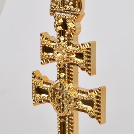 Cruz de Caravaca Peana Dorada