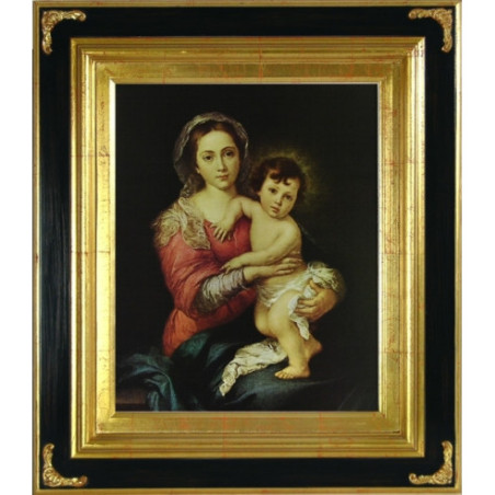 CUADRO LA VIRGEN CON EL NIÑO "MURILLO"