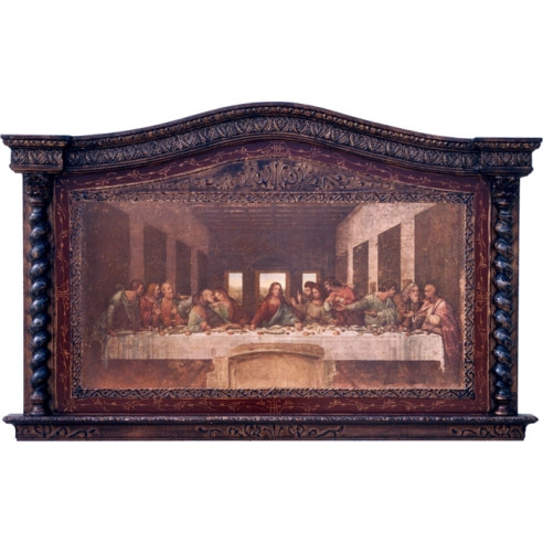 RETABLO ÚLTIMA CENA COLUMNAS
