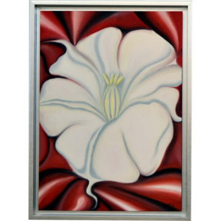 SET DOS CUADROS OLEO+MARCO PLATA