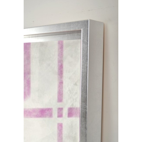 CUADRO MENINA ROJOY MARCO PLATA