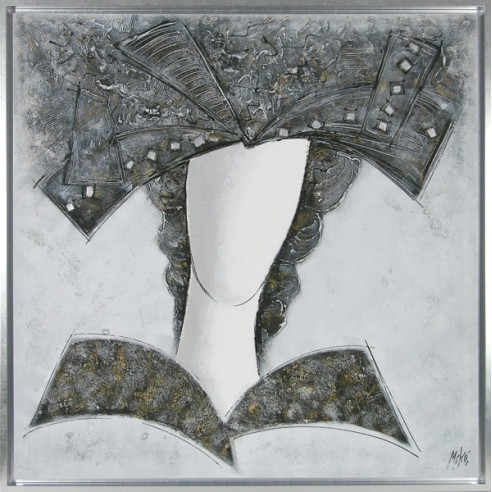 CUADRO LAZO Y MARCO PLATA