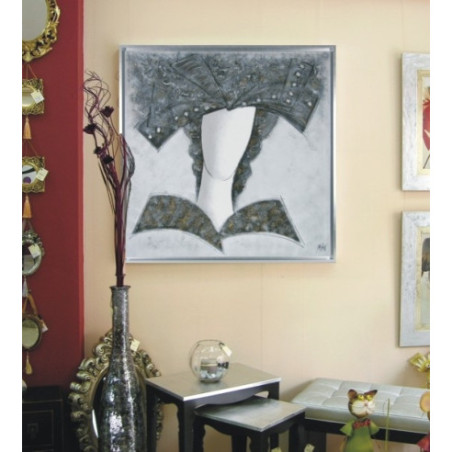 CUADRO LAZO Y MARCO PLATA