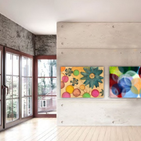 CUADRO ROSA VENTORUM