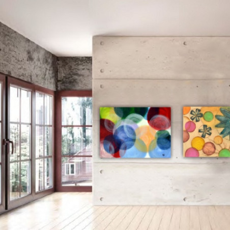 CUADRO ESFERAS DE COLOR