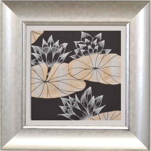 SET DOS CUADROS - OLEO Y MARCO PLATA