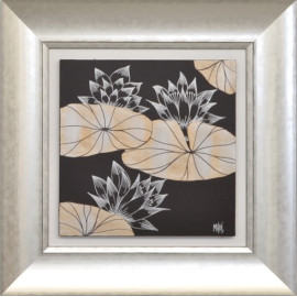 SET DOS CUADROS - OLEO Y MARCO PLATA 2