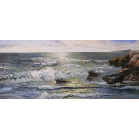 Cuadro paisaje marino Ferrandiz