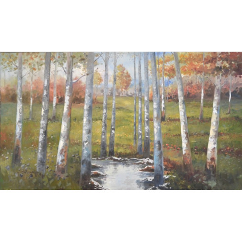 Cuadro con paisaje Arboles