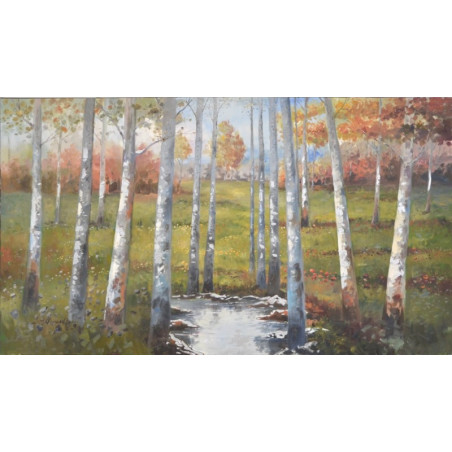 Cuadro con paisaje Arboles