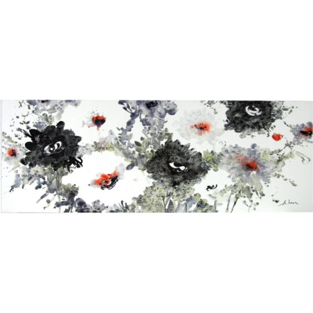 CUADRO  ABSTRACTO FLORES