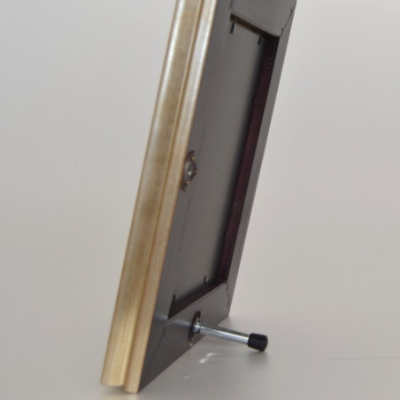 Portafotos madera decorado platino